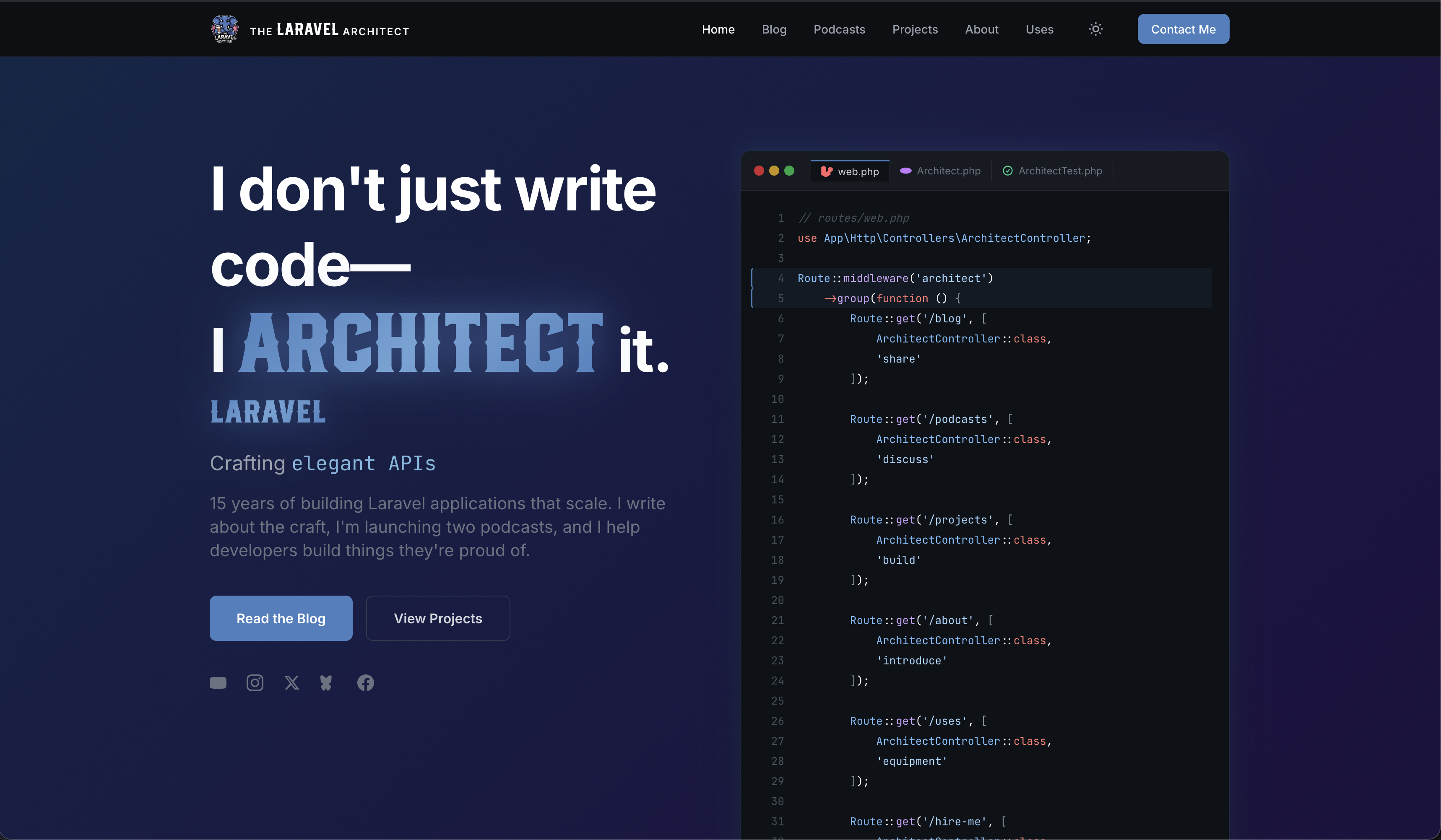 The Laravel Architect