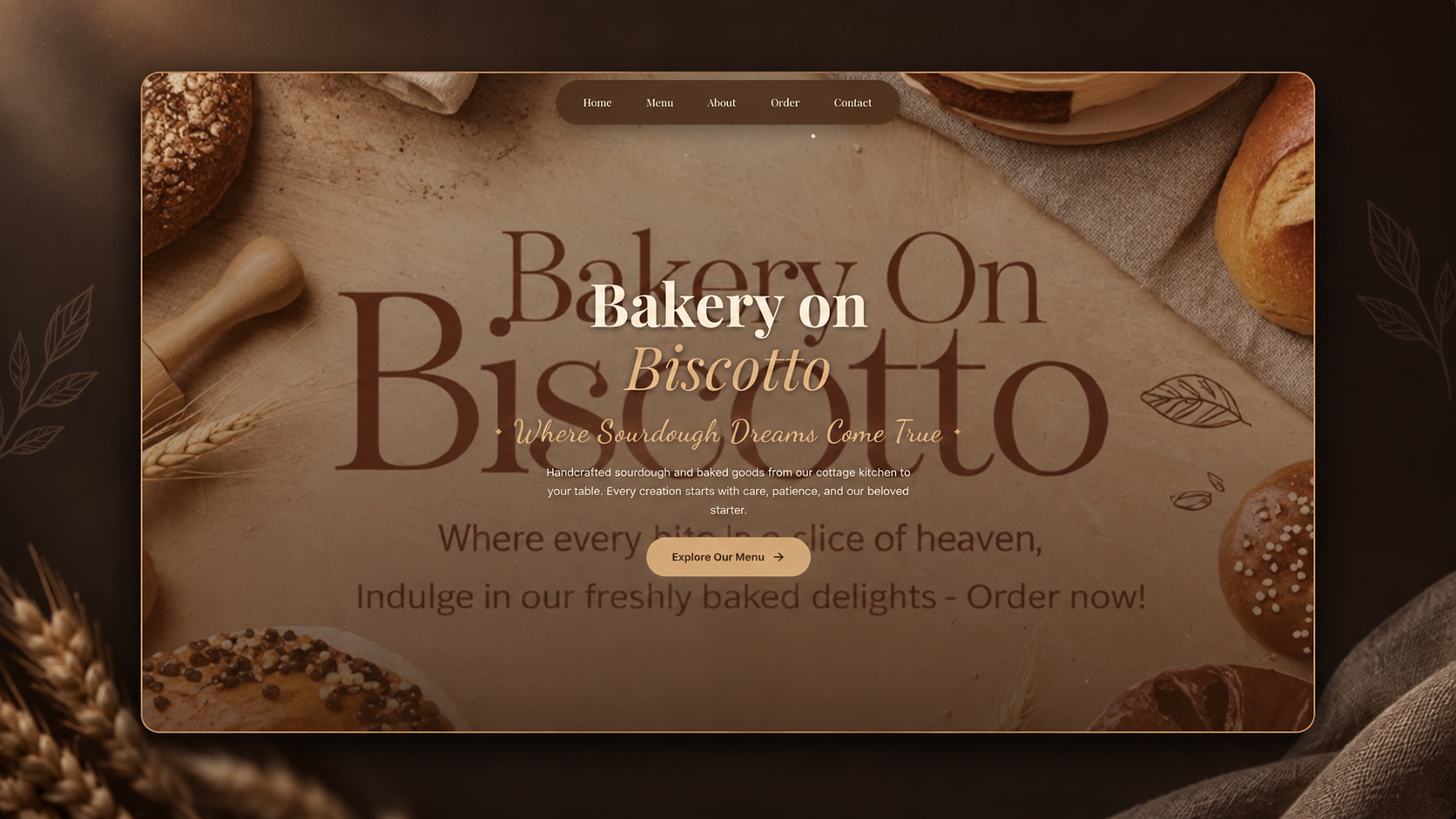 Bakery on Biscotto project preview