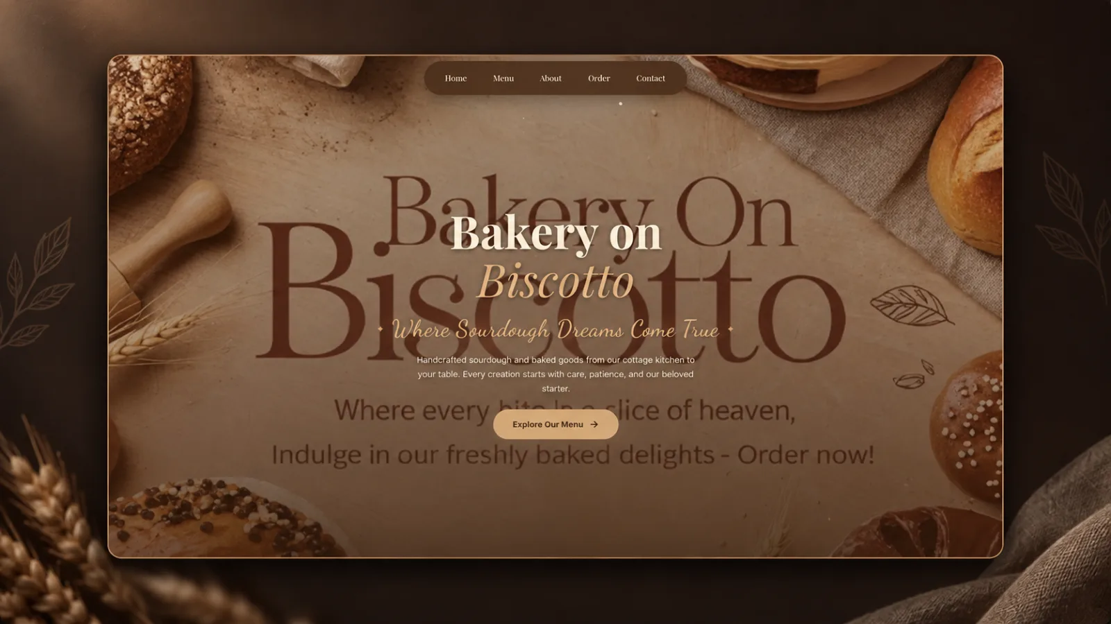 Bakery on Biscotto project preview
